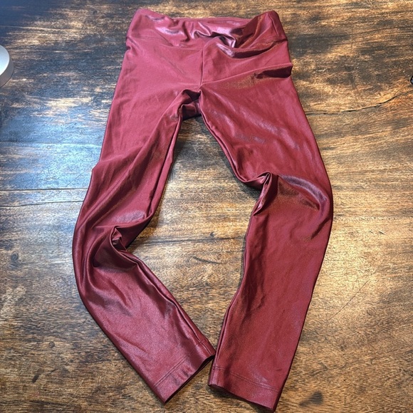 Koral Lustrous High Rise Legging (Ruby Shine) size smalll - Picture 5 of 7